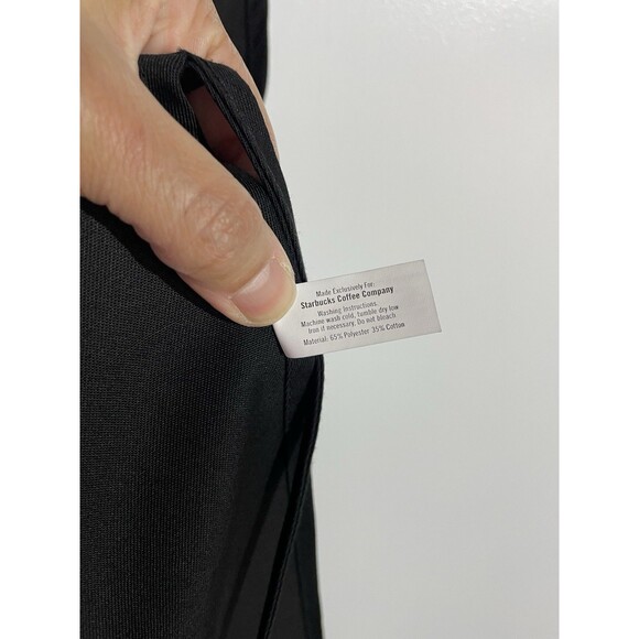 Starbucks Coffee Master Apron Black Barista Authentic Rare Collectible Uniform - Picture 8 of 9